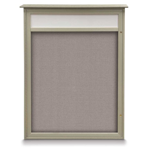 Double Door Enclosed Indoor Letterboard